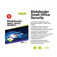 Bitdefender - Small Office Security 10PC+1Server+1Consola cloud / 1año